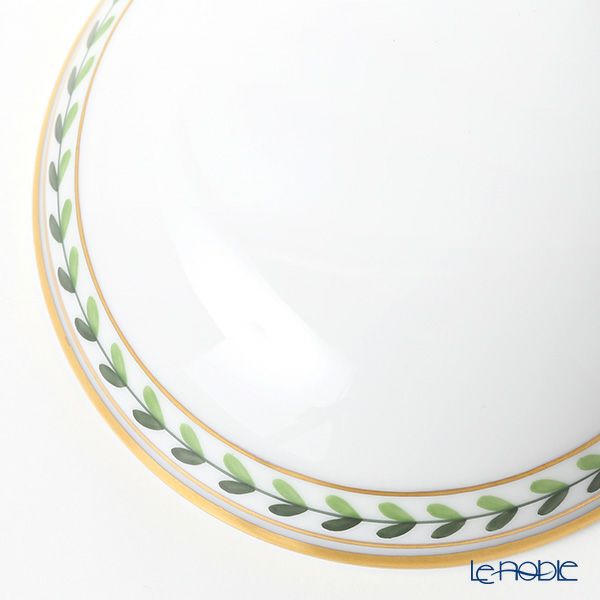 アウガルテン（AUGARTEN） ウィンナーリーフエッジ（5343） ジュエリーボックス 8cm （509）