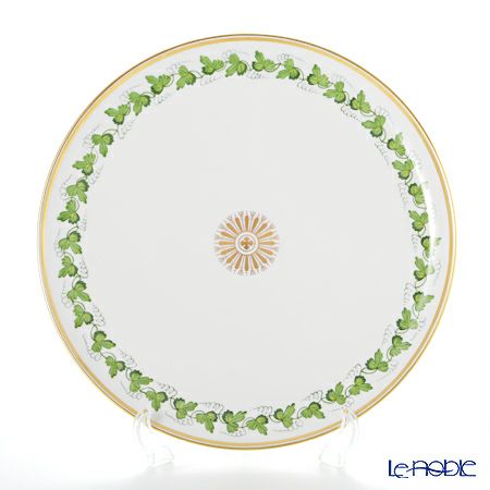 アウガルテン（AUGARTEN） ワインリーフ（5355） ケーキプレート 30cm（649）