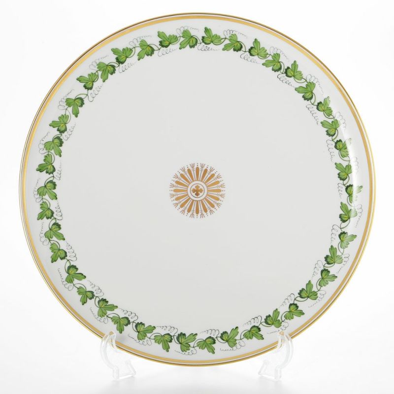 アウガルテン（AUGARTEN） ワインリーフ（5355） ケーキプレート 30cm（649）