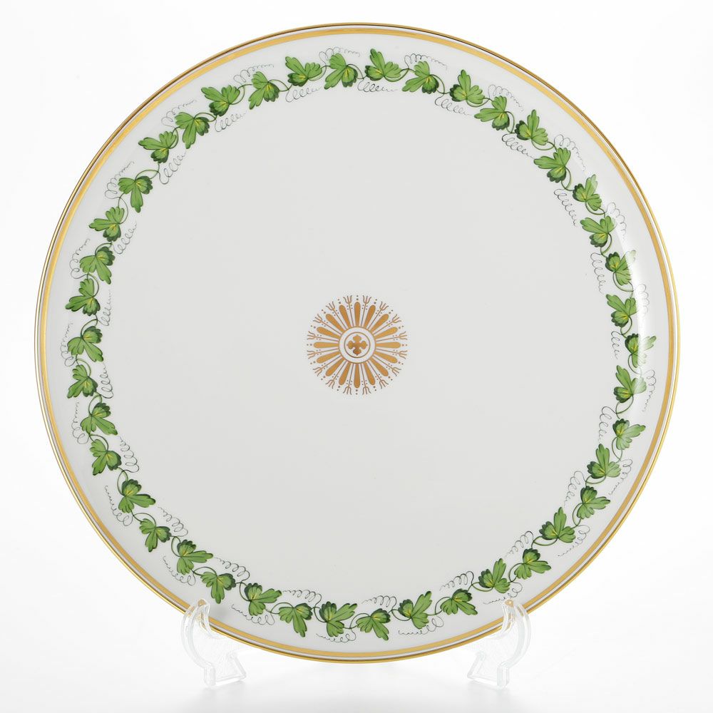 アウガルテン（AUGARTEN） ワインリーフ（5355） ケーキプレート 30cm（649）