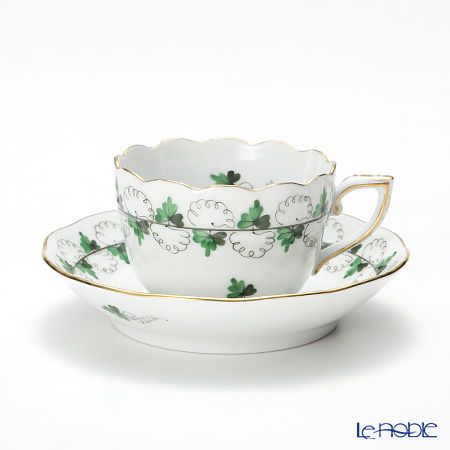 ヘレンド パセリグリーン PE 00711-0-00 モカカップ＆ソーサー 100ml