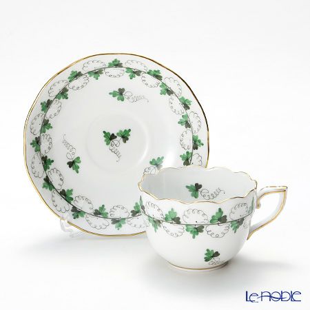 ヘレンド パセリグリーン PE 00711-0-00 モカカップ＆ソーサー 100ml