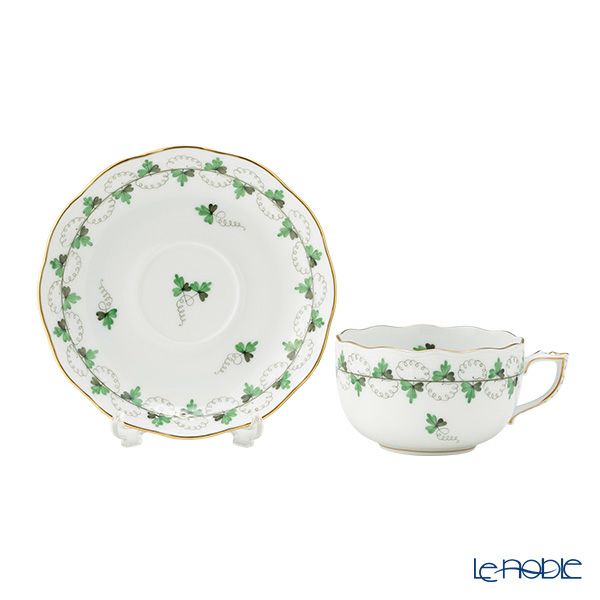 ヘレンド パセリグリーン PE 00724-0-00／724 ティーカップ＆ソーサー 200ml