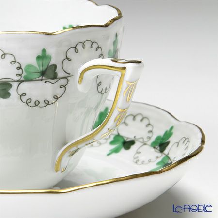 ヘレンド パセリグリーン PE 00730-0-00 ティーカップ＆ソーサー（兼用） 200ml