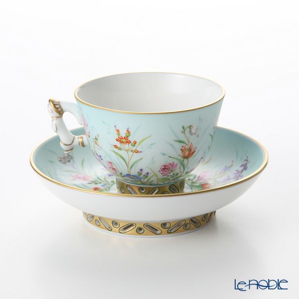 ヘレンド シノワズリ（中国趣味） フォーシーズン QS 03371-0-21 スモールカップ＆ソーサー