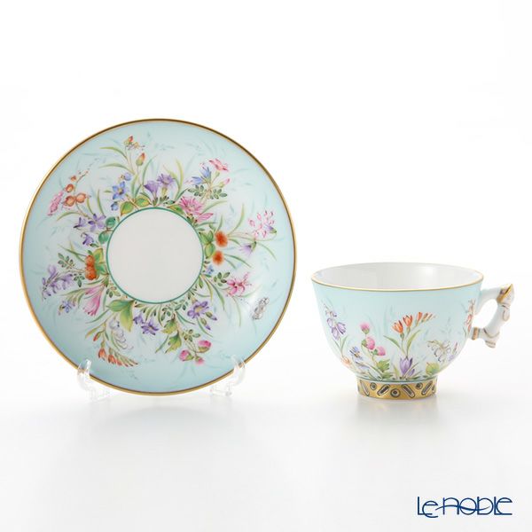 ヘレンド シノワズリ（中国趣味） フォーシーズン QS 03371-0-21 スモールカップ＆ソーサー