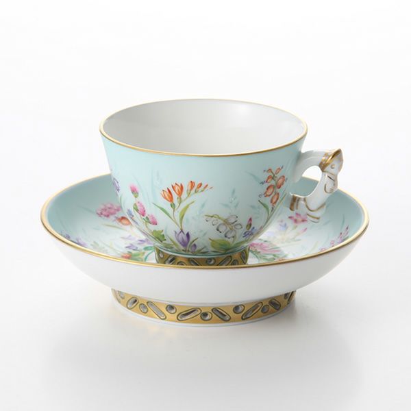 ヘレンド シノワズリ（中国趣味） フォーシーズン QS 03371-0-21 スモールカップ＆ソーサー