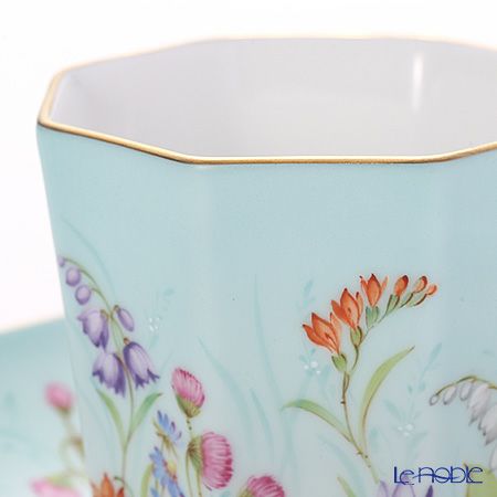 ヘレンド フォーシーズン QS 04304-0-00 オクタゴナルカップ＆ソーサー