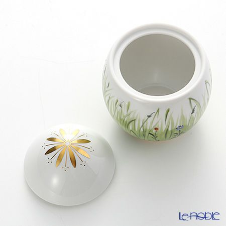 アウガルテン（AUGARTEN） スプリング グリーンメドウ＆フラワー（5504） エッグボックススタンド 8cm（606）