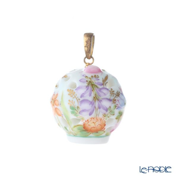 ヘレンド ペンダントトップ QS 08140-0-47 透かしボンボン フォーシーズン 2cm