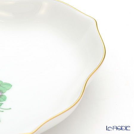 アウガルテン（AUGARTEN） バイオレットブーケ（5600） オーバルディッシュ 12×9.5cm（070）