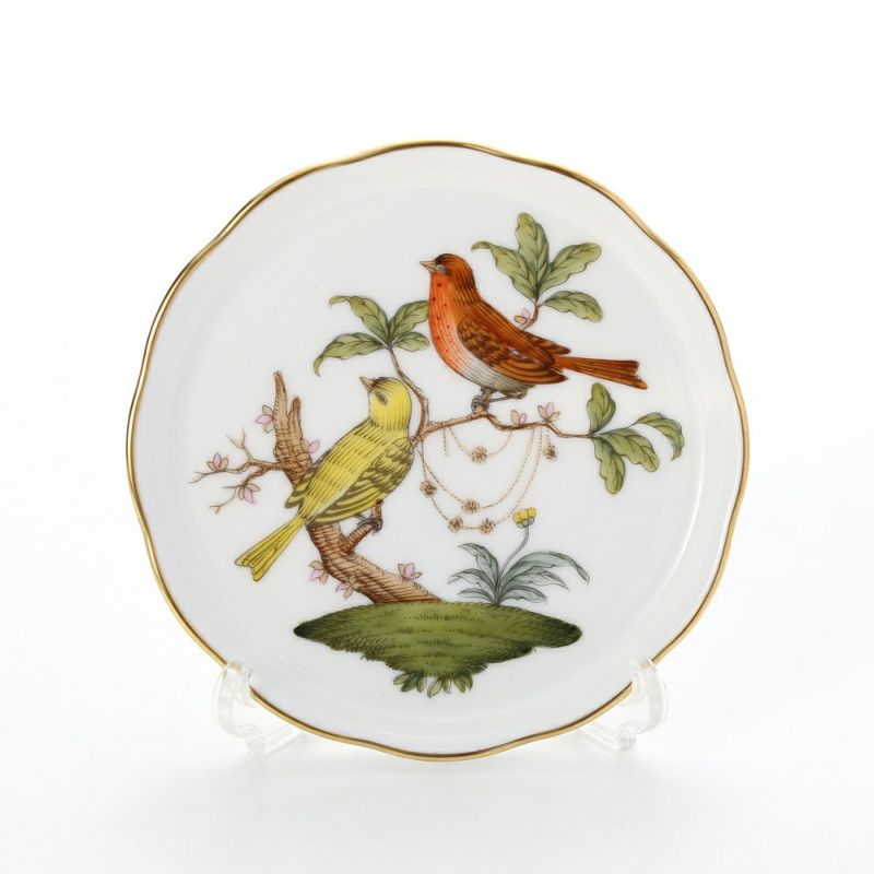 ヘレンド ロスチャイルドバード RO-6 00341-0-00 コースター10cm