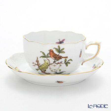 ヘレンド ロスチャイルドバード RO-6 00724-0-00 ティーカップ＆ソーサー 200ml
