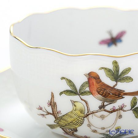 ヘレンド ロスチャイルドバード RO-6 00724-0-00 ティーカップ＆ソーサー 200ml