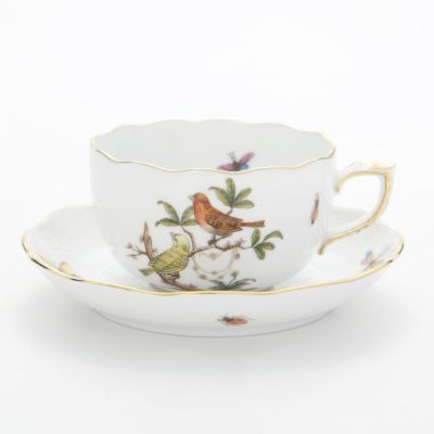 ヘレンド・ロスチャイルドバードRO トライアングルディッシュ ヘレンド ロスチャイルドバード RO-6 00517-0-00 プレート 19cm