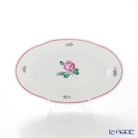 アウガルテン（AUGARTEN） オールドウィンナーローズ（5784） ピクルスディッシュ 17cm（062）