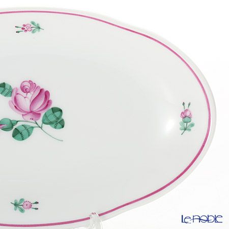 アウガルテン（AUGARTEN） オールドウィンナーローズ（5784） ピクルスディッシュ 17cm（062）