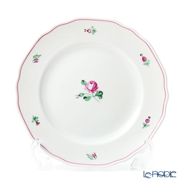 アウガルテン（AUGARTEN） オールドウィンナーローズ（5784） プレート 20cm（062モーツアルトシェイプ）