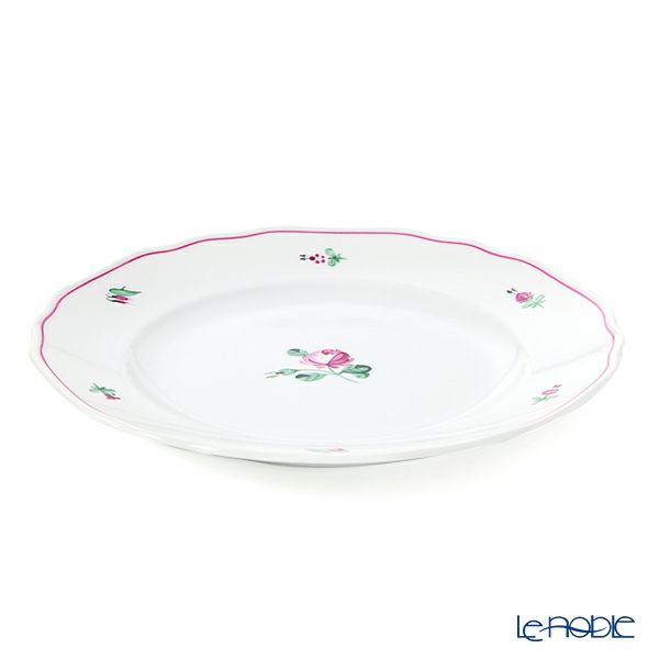 アウガルテン（AUGARTEN） オールドウィンナーローズ（5784） プレート 20cm（062モーツアルトシェイプ）