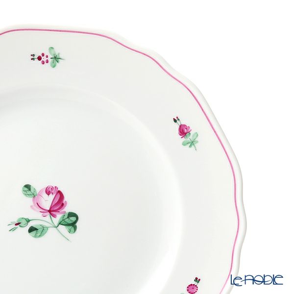 アウガルテン（AUGARTEN） オールドウィンナーローズ（5784） プレート 20cm（062モーツアルトシェイプ）