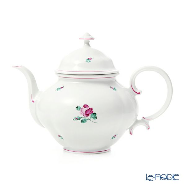 アウガルテン（AUGARTEN） オールドウィンナーローズ（5784） ティーポット （L） 1.2L （062モーツアルトシェイプ）