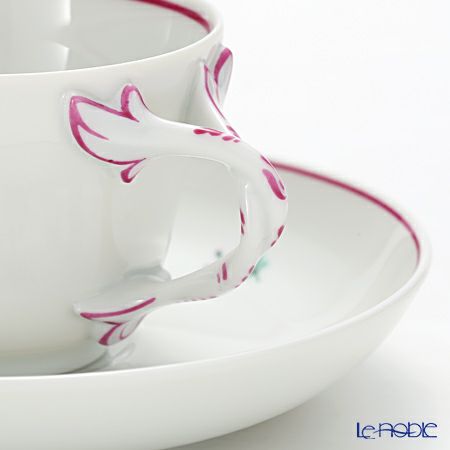 アウガルテン（AUGARTEN） オールドウィンナーローズ（5784） モカカップ＆ソーサー ロココ（070）