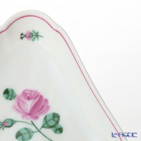 アウガルテン（AUGARTEN） オールドウィンナーローズ（5784） トライアングルディッシュ 10.4cm