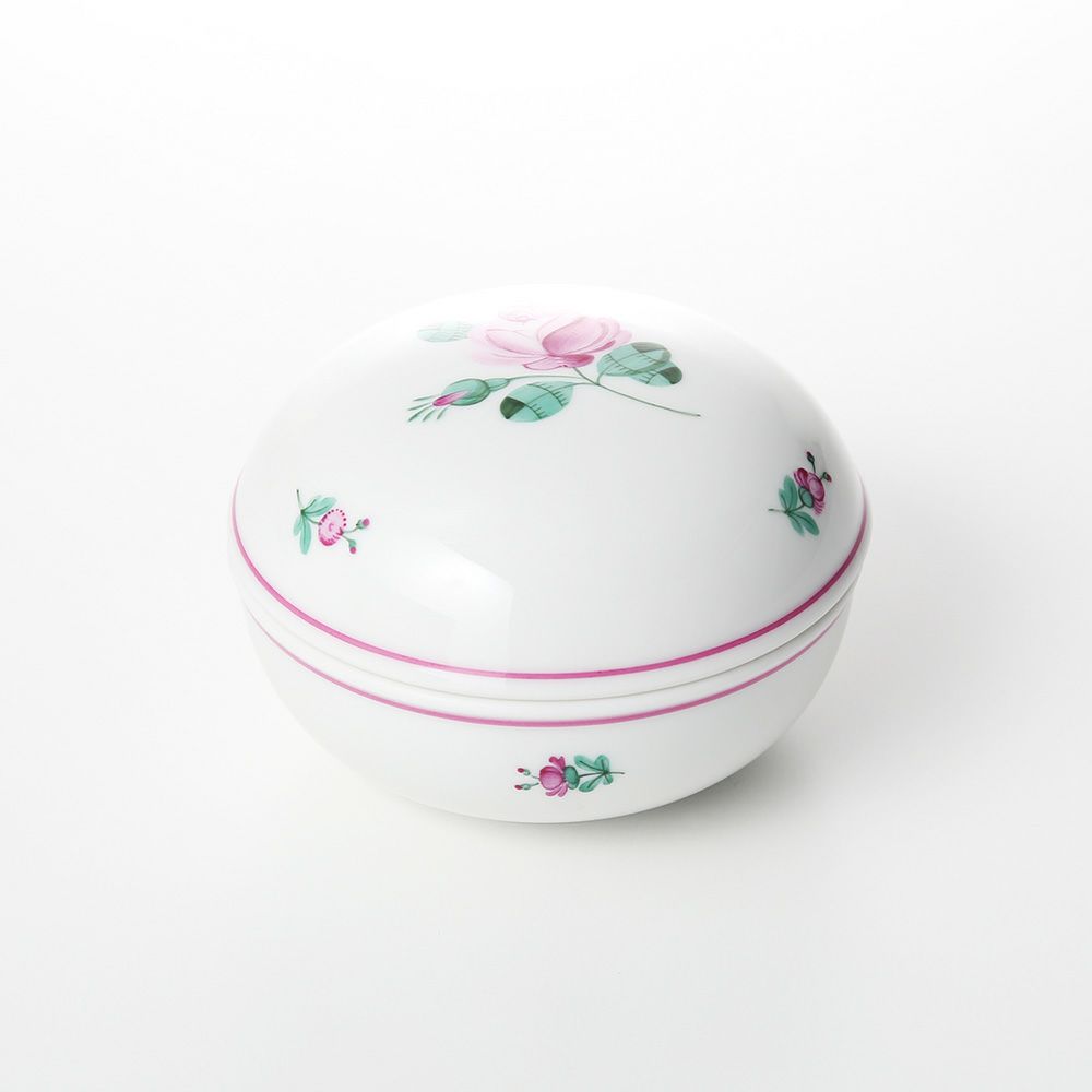 アウガルテン（AUGARTEN） オールドウィンナーローズ（5784） ジュエリーボックス 8cm （509）