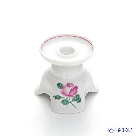 アウガルテン（AUGARTEN） オールドウィンナーローズ（5784） キャンドルスタンド脚付（661）