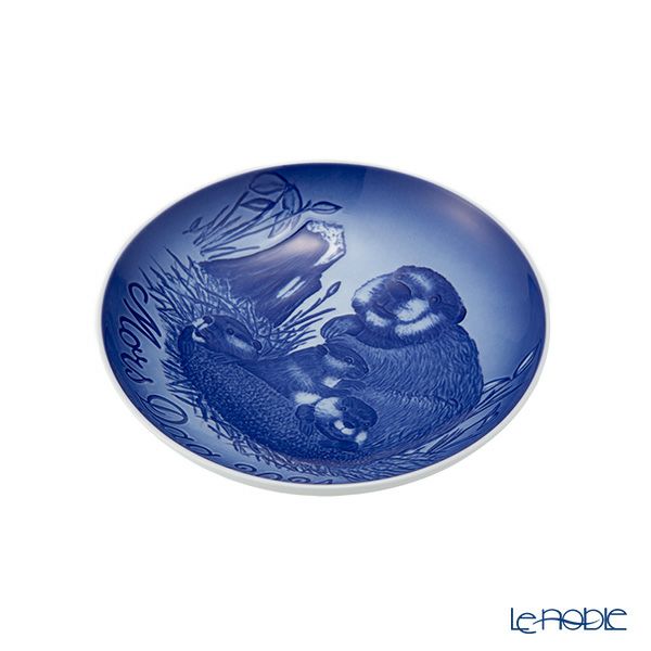 ビングオーグレンダール（Bing＆Grondahl） マザーズデイプレート 2024年／令和6年 15cm ビーバーの親子 1902724／1070760