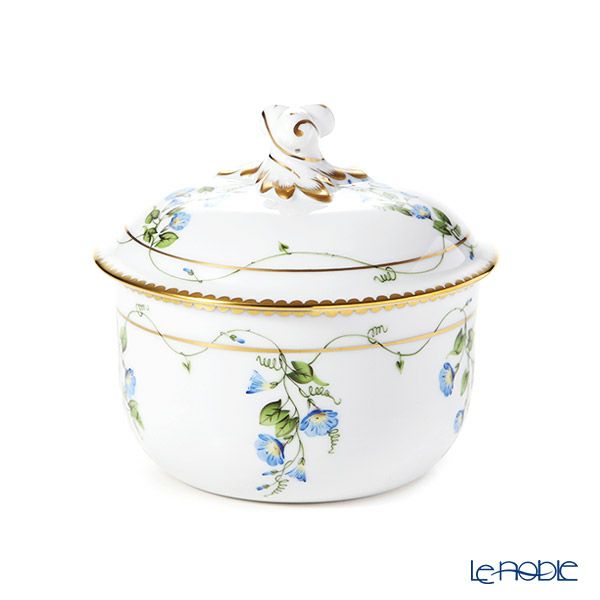 ヘレンド モーニンググローリー NY シュガーポット 02462-0-06