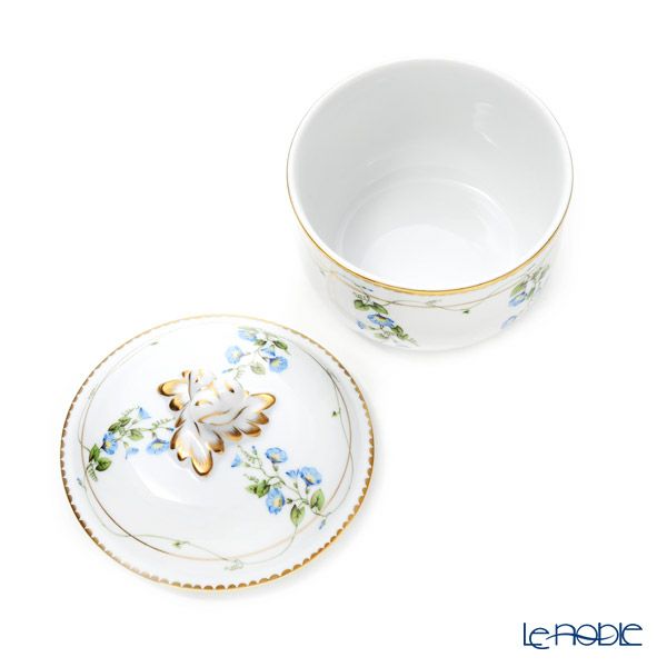 ヘレンド モーニンググローリー NY シュガーポット 02462-0-06