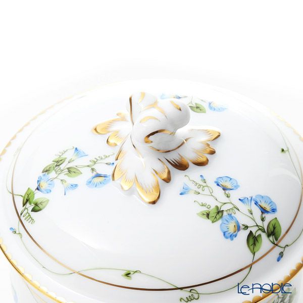 ヘレンド モーニンググローリー NY シュガーポット 02462-0-06