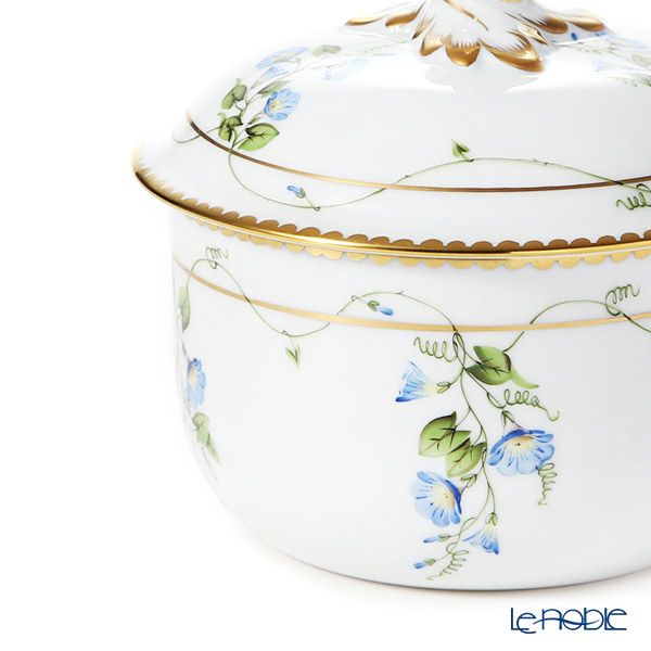 ヘレンド モーニンググローリー NY シュガーポット 02462-0-06