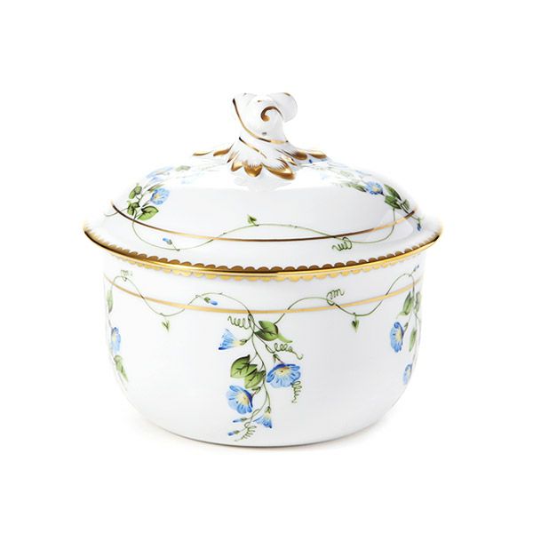 ヘレンド モーニンググローリー NY シュガーポット 02462-0-06