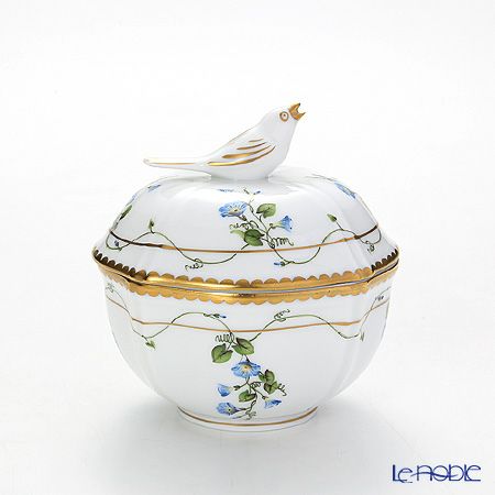 ヘレンド モーニンググローリー NY 04246-0-05 小物入れ（バード）