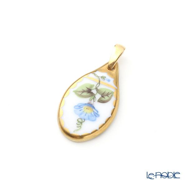 ヘレンド ペンダントトップ NY 08139-0-00 モーニンググローリー 2cm