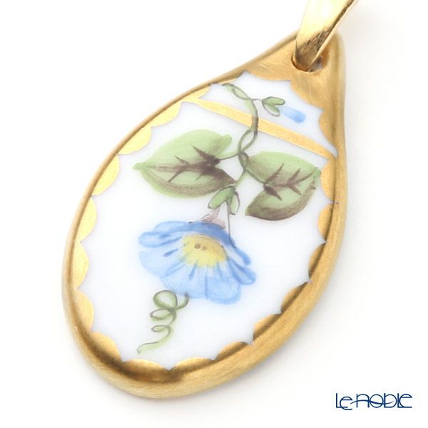 ヘレンド ペンダントトップ NY 08139-0-00 モーニンググローリー 2cm