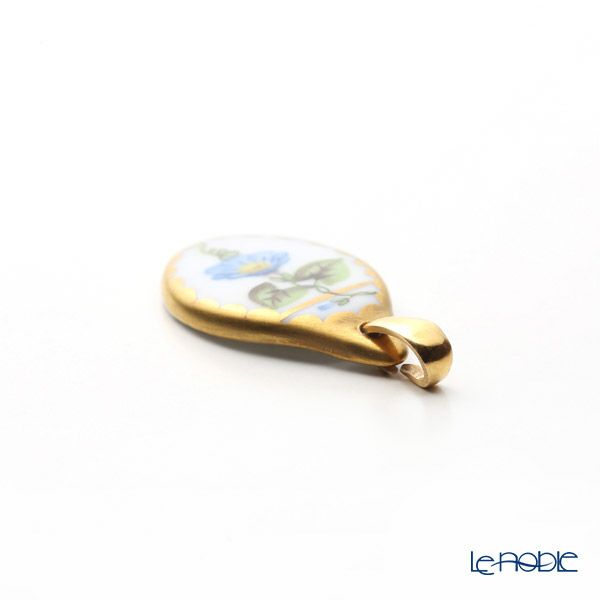 ヘレンド ペンダントトップ NY 08139-0-00 モーニンググローリー 2cm