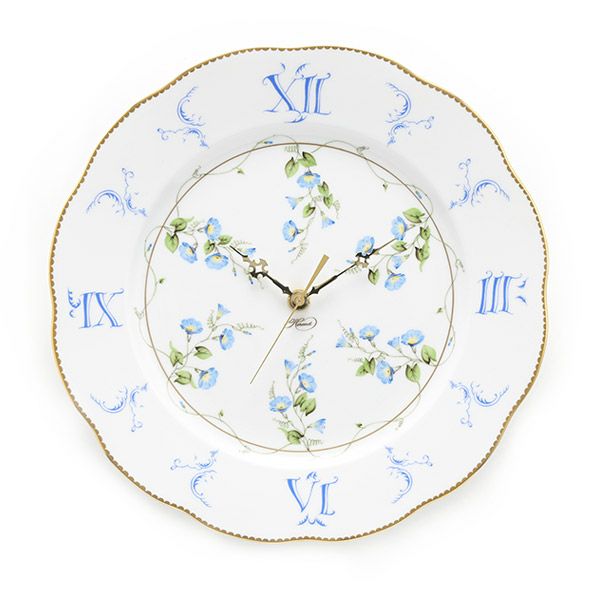 ヘレンド モーニンググローリー NY 20527-0-47 ウォールクロック 28.5cm