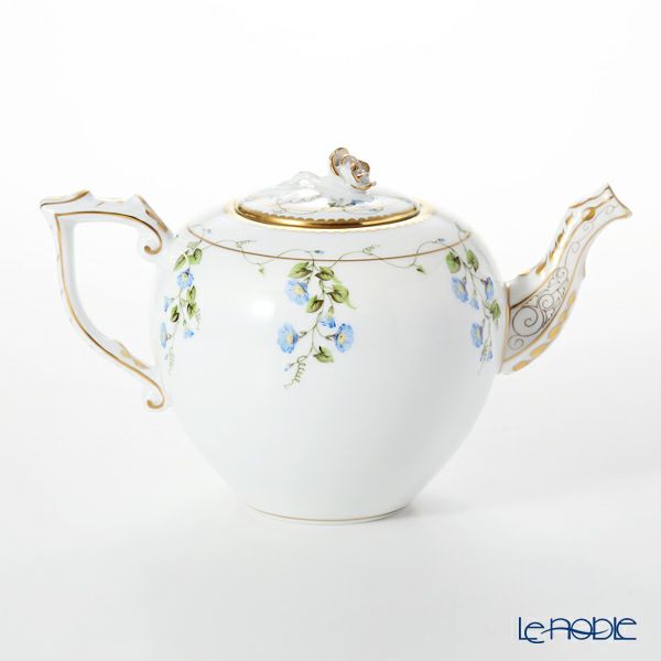 ヘレンド モーニンググローリー NY 20606-0-09 ティーポット（ローズ） 800ml