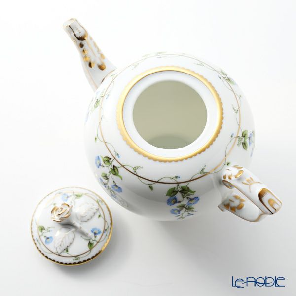 ヘレンド モーニンググローリー NY 20606-0-09 ティーポット（ローズ） 800ml