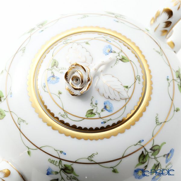 ヘレンド モーニンググローリー NY 20606-0-09 ティーポット（ローズ） 800ml