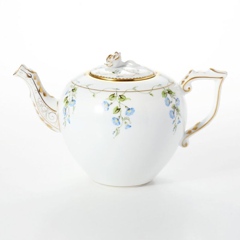 ヘレンド モーニンググローリー NY 20606-0-09 ティーポット（ローズ） 800ml