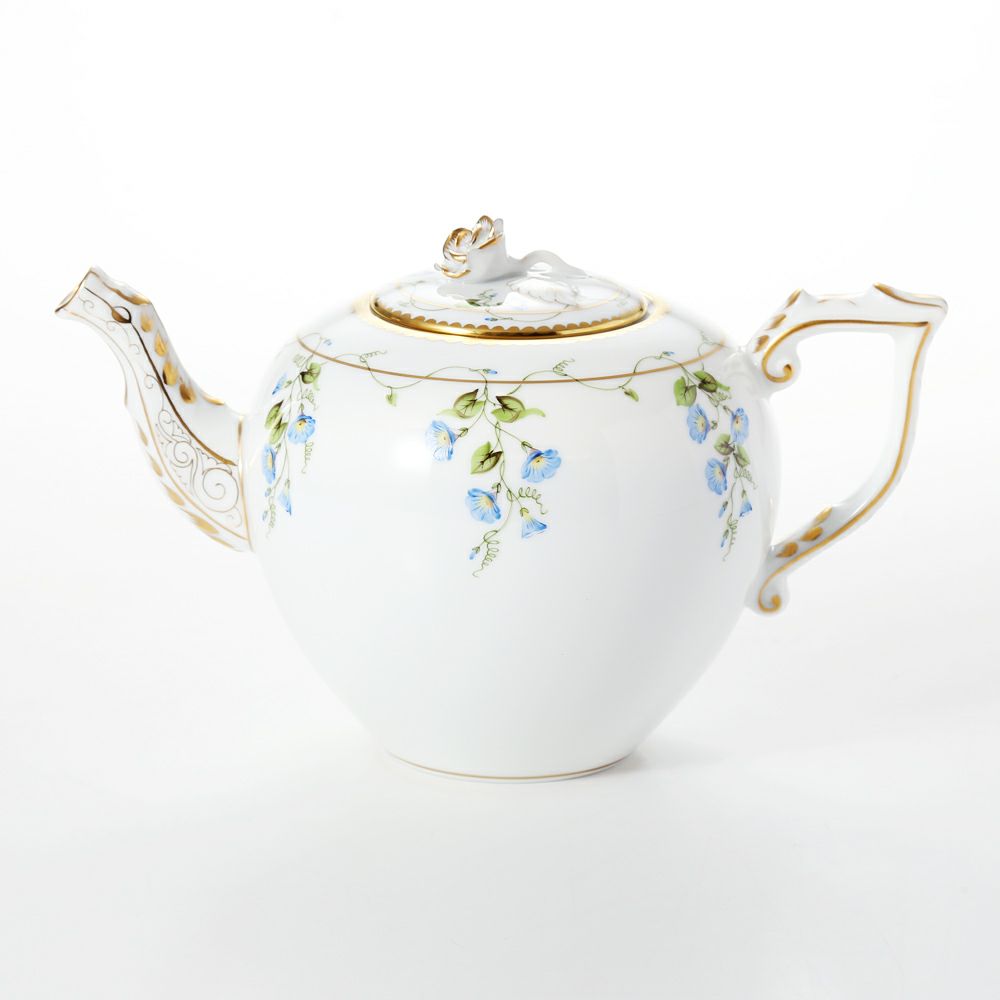 ヘレンド モーニンググローリー NY 20606-0-09 ティーポット（ローズ） 800ml