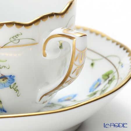 ヘレンド モーニンググローリー NY 20711-0-00／20711 モカカップ＆ソーサー 100ml