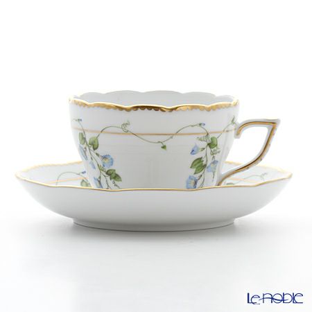 ヘレンド モーニンググローリー NY 20730-0-00 ティーカップ＆ソーサー（兼用） 200ml