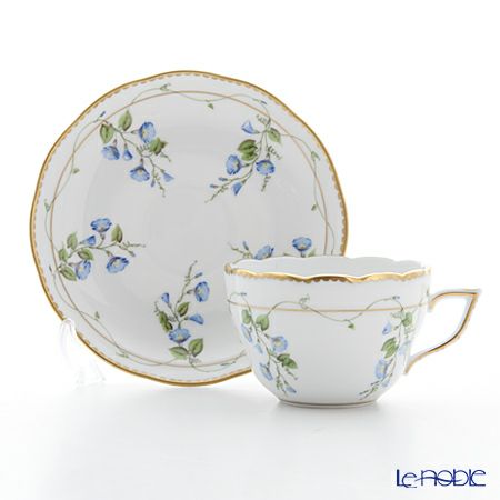 ヘレンド モーニンググローリー NY 20730-0-00 ティーカップ＆ソーサー（兼用） 200ml