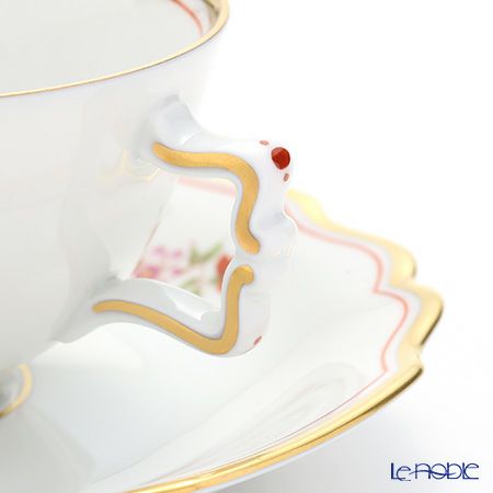 アウガルテン（AUGARTEN） カラフルシノワズリ（5849） ティーカップ＆ソーサー 200ml（114ヴェルヴェデーレシェイプ）