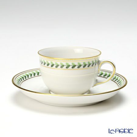 アウガルテン（AUGARTEN） ウィンナーリーフエッジ（5343） モカカップ＆ソーサー 80ml（001）